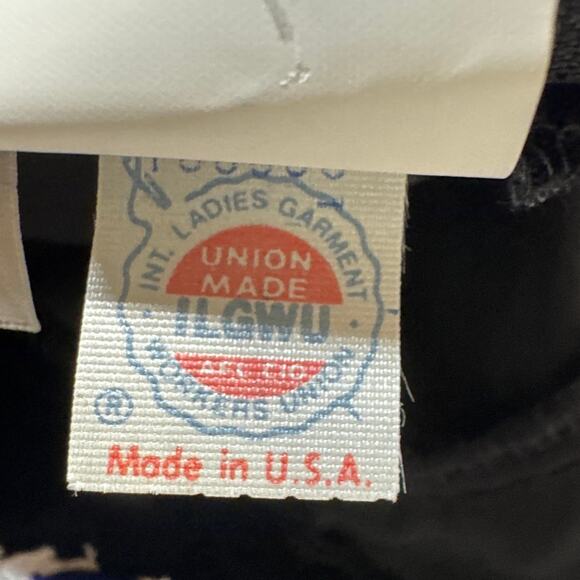 Nadine 90s Black Velvet White lace Crochet V Neck Prom Evening Dress Women 13 - Picture 12 of 13